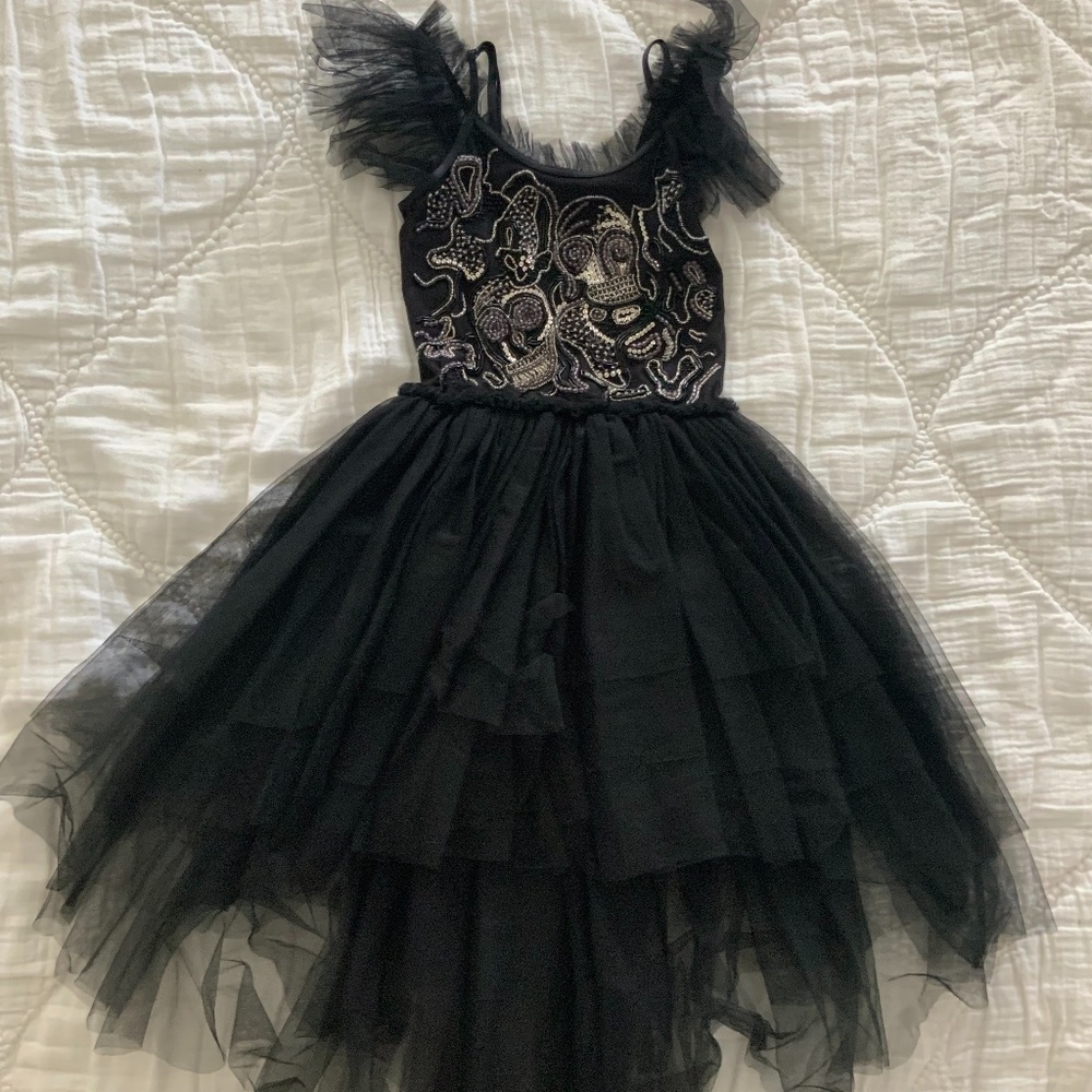 Tutu du monde black supernatural dress skull size 6/7